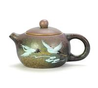 Tea Cup Sets Jingdezhen Vintage Kiln Change Ceramics Tea Pot Handmade Kettle Porcelain Teapot Oolong Chinese Set Afternoon Tea Set(A)