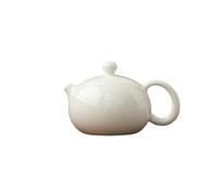 Tea Cup Sets Porcelain Teapot Exquisite Pot Tea Soaking Kettle with Infuser Kung Fu Teaware Craft 100ml Boutique Sheep Fat Jade Afternoon Tea Set