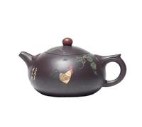 Tea Cup Sets Purple Mud Beauty Kettle Zisha Tea Set 260ml Handmade Clay Teapot Famous Hand Painted Pot Raw Ore Afternoon Tea Set