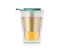 Tea cup with infuser - BODUM - YO-YO SET - 0.35 L - Double wall - Glass and stainless steel