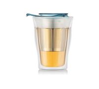 Tea cup with infuser - BODUM - YO-YO SET - 0.35 L - Double wall - Glass and stainless steel