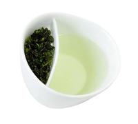 Tea Cup with Infuser - Tilted Funny Heat Resistant | Tilted Mug with Tea Infuser - for Coffee Water Milk Drinking Steeping Living Room Restaurant Travel Camping Picnic Family