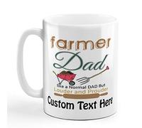 Tea Cups Farmer Like A Normal but Louder Mugs Men 330ml | mugs Thick Tea Mug for Love's day New Home Tea