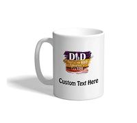 Tea Cups Father's Day Dad Dad A Son's First Hero Tea Cup Kitchen 330ml | Porcelain Mug Large Travel mug for Men New Home Mulled Drinks