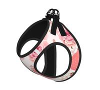Tea Cups With Roses Romantic Shabby Compact Pet Suspender Vest-The Perfect Small Pet For A Comfortable Walk
