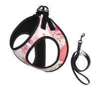 Tea Cups With Roses Romantic Shabby Compact Pet Suspender Vest-The Perfect Small Pet For A Comfortable Walk