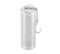 Tea Diffuser - 2.3x2.3x6.5cm Tea Strainer | Teã Infuser, Extra Fine Mesh, Stainless Steel with Top Hook Chain, Loose Leaf Strainer, for Teapot Mug Bowl Men & Women Beginners Enthusiasts