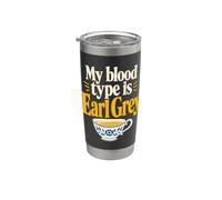 Tea Drinker Earl Grey Tea Stainless Steel Insulated Tumbler