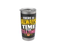 Tea Drinker Tea Time Drink Tea Stainless Steel Insulated Tumbler