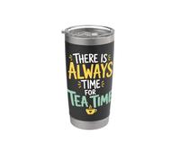 Tea Drinker Tea Time Stainless Steel Insulated Tumbler