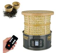 Tea Drying Machine, 400W Electric Food Dehydrator with Remote Control, Stainless Steel Base, Adjustable Temperature for Drying Tea, Fruit, Meat, and Vegetables