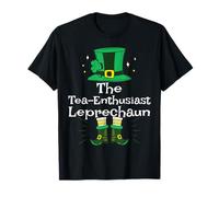 Tea-Enthusiast Leprechaun St. Patrick’s Party T-Shirt