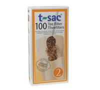 T-sac Tea Filters size 2, 1000 count service pack