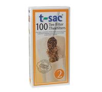 T-sac Tea Filters size 2, 1000 count service pack