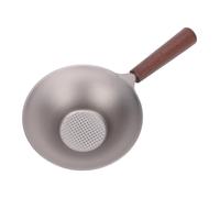Tea Fine Mesh Strainer with Solid Wood Handle, Premium Ti Tea Filter, High Accuracy Tea Sieve for Gongfu Tea Brewing, Lightweight Tea Accessories for Travel and Home Use