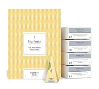 Tea Forte Bombay Chai | Pack of 40 Infusion Pyramids | Organic Black Tea