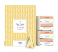Tea Forte Citrus Mint | Pack of 40 Infusion Pyramids | Organic Herbal Tea