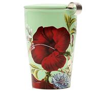 Tea Forté Kati Cup Fleur | Mug Removable Stainless Steel Infuser Cup | Quality Porcelain | 350 ml