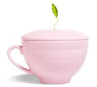 Tea Forte Porcelain Rose Pink 8oz Teacup Mug