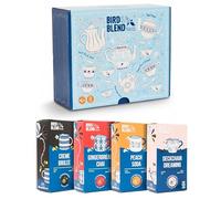 Tea Gift Box with Bestselling Flavours | 4 x 15 Biodegradable Teabag Gift Packs | Crème Brûlée, Gingerbread Chai, Peach Soda & Deckchair Dreaming