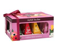 Tea Gift Set - 12 Tea Bags, 4 Flavours, Earl Grey Tea Bags, Green Tea, Super Berry, Earl Grey & Black Tea Tea Bags Individually Wrapped, Fruit Tea, Stocking Filler, Gifts For Women, Men & Tea Lovers