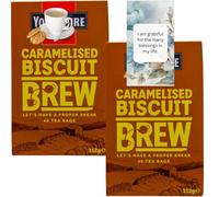 Tea Hamper Bundle Consisting Of Caramelised Biscuit Brew (2 Pack) - Gift Or Personal Use By Oerich Gift