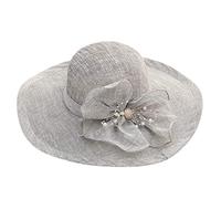 Tea Hat Party Fascinator Bridal Women's Wedding Baseball Caps Womens Hats Grey