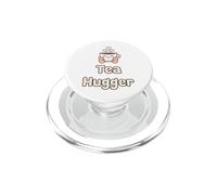 Tea Hugger Cute Cup Cartoon Cozy Drink Kawaii PopSockets PopGrip for MagSafe