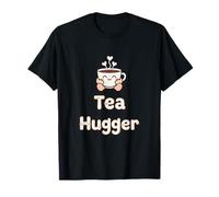 Tea Hugger Cute Cup Cartoon Cozy Drink Kawaii T-Shirt