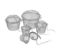 Tea Infuser Ball Extra Fine Mesh with 5pcs Stainless Steel Reusable
