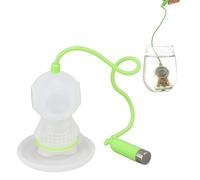 Tea Infuser, Cute Silicone Tea Infusers for Loose Tea Funny Loose Leaf Tea Infuser Cartoon Diver Shaped Diffuser Fine Mesh Loose Tea Strainer Tea Steeper Silicone Small Tea Strainer(Green)