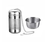 Tea Infuser For Loose Leaf Tea Drinkers, Extra Fine Mesh Tea Strainers 316 Stainless Steel, Tea Steeper, Tea Filter, Tea Diffuser For Rooibos/Black Tea/Herbs/Spices By Iruerti KTAD, 1.5*1.5*3.15'' (S)