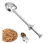Tea Infuser - Heart-Shaped Strainer with Long Handle - Filter for Loose Tea, for Work, Home, Travel, Camping, BBQ and in the