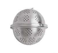 Tea Infuser Mesh Ball with Chain and Hook Made from 304 Stainless Steel, Dense Fine Mesh Blocks Small Tea Particles, Lock Ensures Leak Brewing (S)