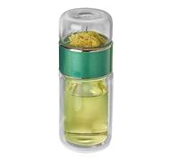 Tea Infuser, Travel Tea Infuser Bottle, Leak-proof Tea Bottle for Travel, Tea Cup with Tea Strainer for Loose Tea, Flower Tea at Home when Travelling