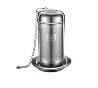 Tea Infuser With Fine Mesh, Stainless Steel Tea Strainer Extra Fine Mesh Tea Infuser For Loose Leaf Tea-Silvery(M)