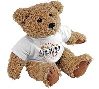 Tea is My Valentine Teddy Bear, Love Gift Anniversary