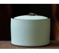 Tea Jars Storage Ceramic Airtight Canister Cookie Jar Kitchen Storage Candy Container Multifunction Sealed Canister/Tea Caddy/Food Storage Containers Tea Caddy for Loose Leaf Tea Storage Box ( Color :