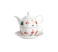 Tea jug with a cup and a saucer Homla LICOLA, 200 ml