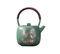 Tea Kettle 1200mL Handmade Copper Teapot Household Large Living Room Tea Brewing Kettle Set Portable Single Pot Small Tea Pot
