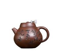 Tea Kettle 140ml Ancient Purple Clay Teapots Handmade Tea Pot Mud Kettle Chinese Zisha Set Ceremony Craft Tea Infuser Pot