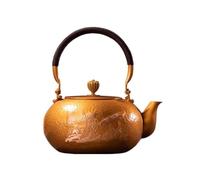Tea Kettle 1500mL Handmade Copper Teapot Household Large Living Room Tea Brewing Kettle Portable Single Pot Set Small Tea Pot