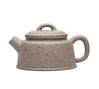 Tea Kettle 250ml Purple Clay Teapots Handmade Pot Raw Ore Coarse Sand White Jade Segment Mud Kettle Zisha Teaset Loose Tea Teapot Small Tea Pot