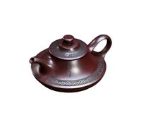 Tea Kettle Creative Purple Clay Teapot Home Tea Room Red Carved Cloud Furnace Tea Infuser