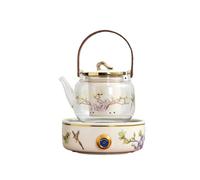 Tea Kettle Electric Pottery Stove Steaming and Boiling Tea Pot Surrounding Heat-Resistant Glass Water Small Household Cooker