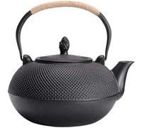 Tea Kettle for Stove Top Cast Iron Teapots 101oz/3 Liter Large Capacity Pot Oxide Film Liner Extra Pots Teapot Teaware