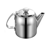 Tea Kettle - Stainless Steel Spout Dispenser with Handle | 32oz 48oz Metal Coffee Kettle Tea Maker with Built in Leaf Filter Multi Purpose Cold Water Coffee Server