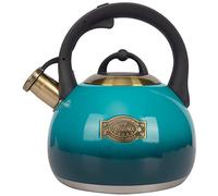 Tea Kettle Stovetop Whistling Kettle Teapot, Food Grade Stainless Steel Teakettle for Stove Top with Heat Proof Ergonomic Handle, 3.1 Quart Tea Pot