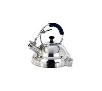 Tea Kettle - Surgical Whistling Stove Top Kettle Teapot with Layered Capsule Bottom, Silicone Handle, Mirror Finish, 2.75 Quart - Tea Infuser...