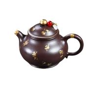 Tea Kettle Tea Pot Chinese Style Purple Clay Pot Original Ore Old Sprinkled with Gold Small Kung Fu Tea Set Tea Pot for Stove